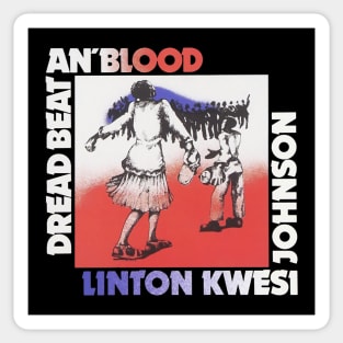 Linton Kwesi Johnson Dread Beat An Blood Sticker